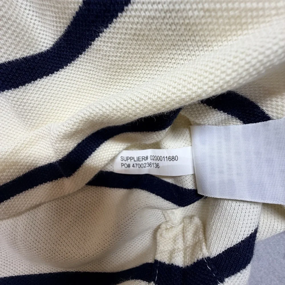 Polo Ralph Lauren Men's Striped Polo Shirt Maroon Logo Size XXL‎